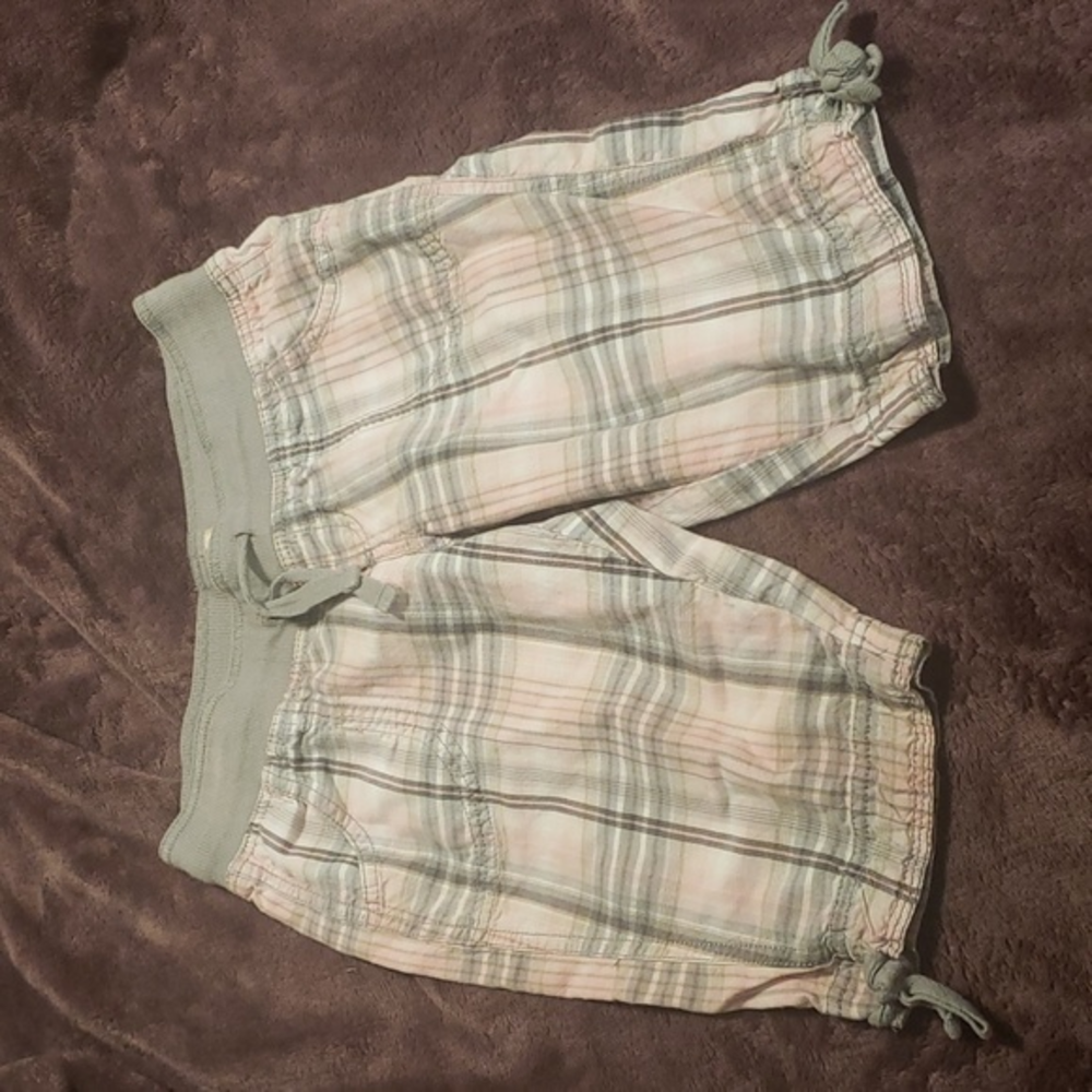 Girls plaid shorts size 14 slim  Arizona jean‎ company brand
